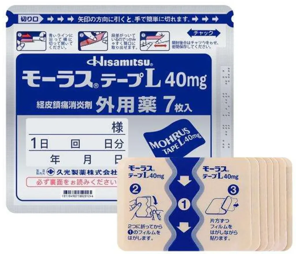 久光制药镇痛贴膏产品图，用于缓解关节疼痛、肌肉酸痛等症状，适合短时贴敷，符合“贴药膏多久合适”使用场景。