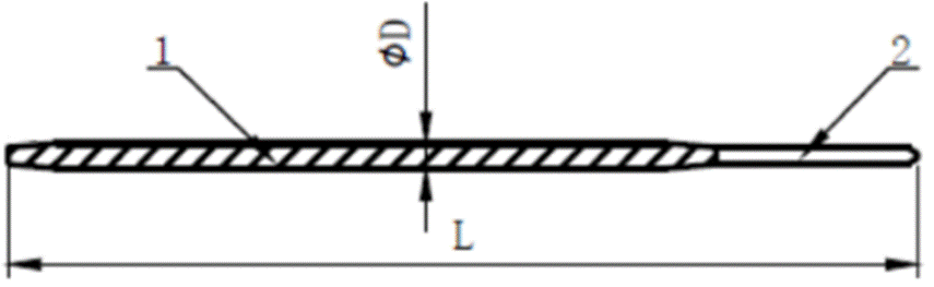 金属缆线缆索系统 带穿针的金属缆索