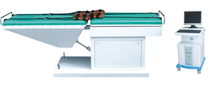 具有角度牵引的牵引床结构示意图 - 牵引床注册审查