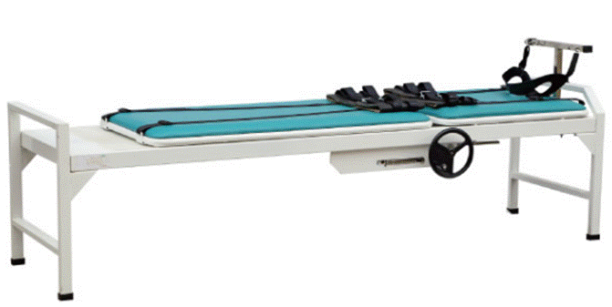 手动牵引床产品结构示意图 - 牵引床注册审查