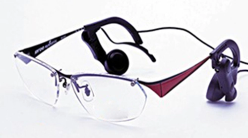 图5 眼镜式助听器 助听器注册