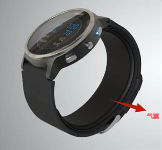 手表式电子血压计示例