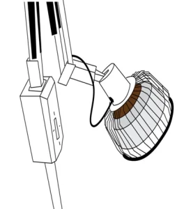 图1-C 紫外治疗设备示意图（体表局部照射和体腔照射一体式设备） 红外线治疗设备注册
