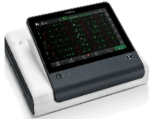 多道心电图机示意图 心电图机产品注册