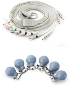 患者电缆、电极示意图 心电图机产品注册