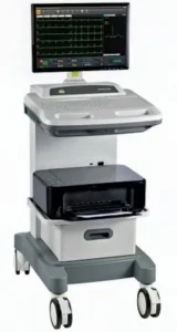 台车式心电图机示意图 心电图机产品注册