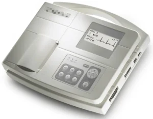 单道心电图机示意图 心电图机产品注册