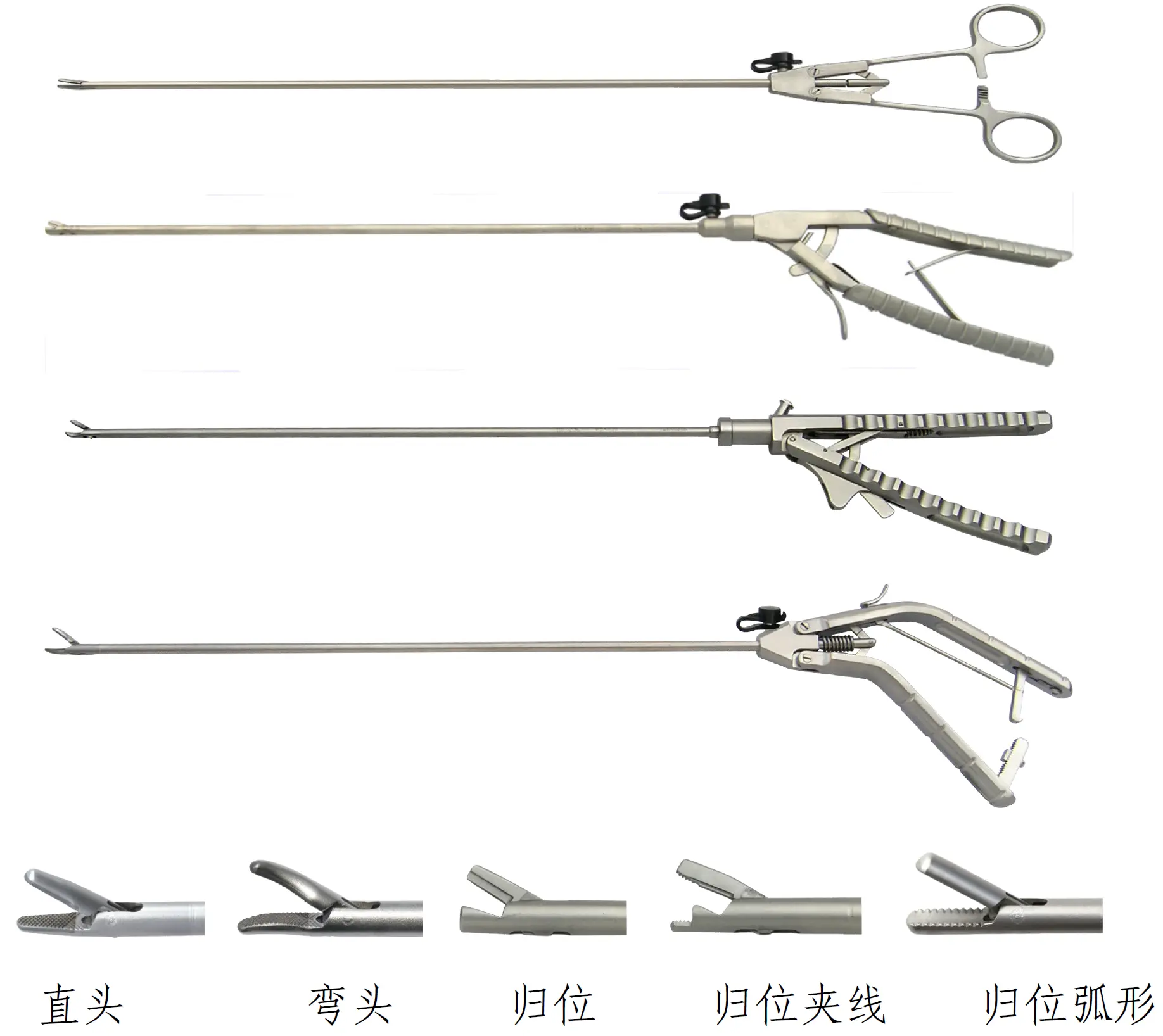 腹腔镜手术器械产品注册持针钳示意图