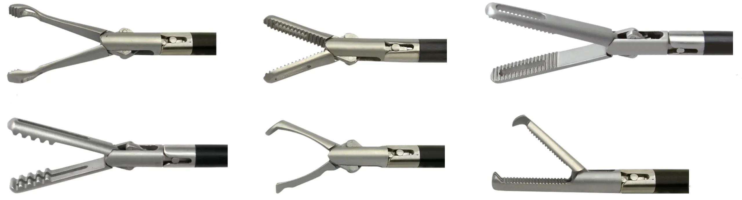 腹腔镜手术器械产品注册抓钳头部示意图