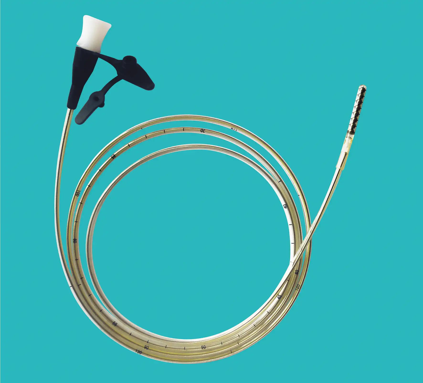 经鼻肠营养导管注册审查 - 加重型示意图