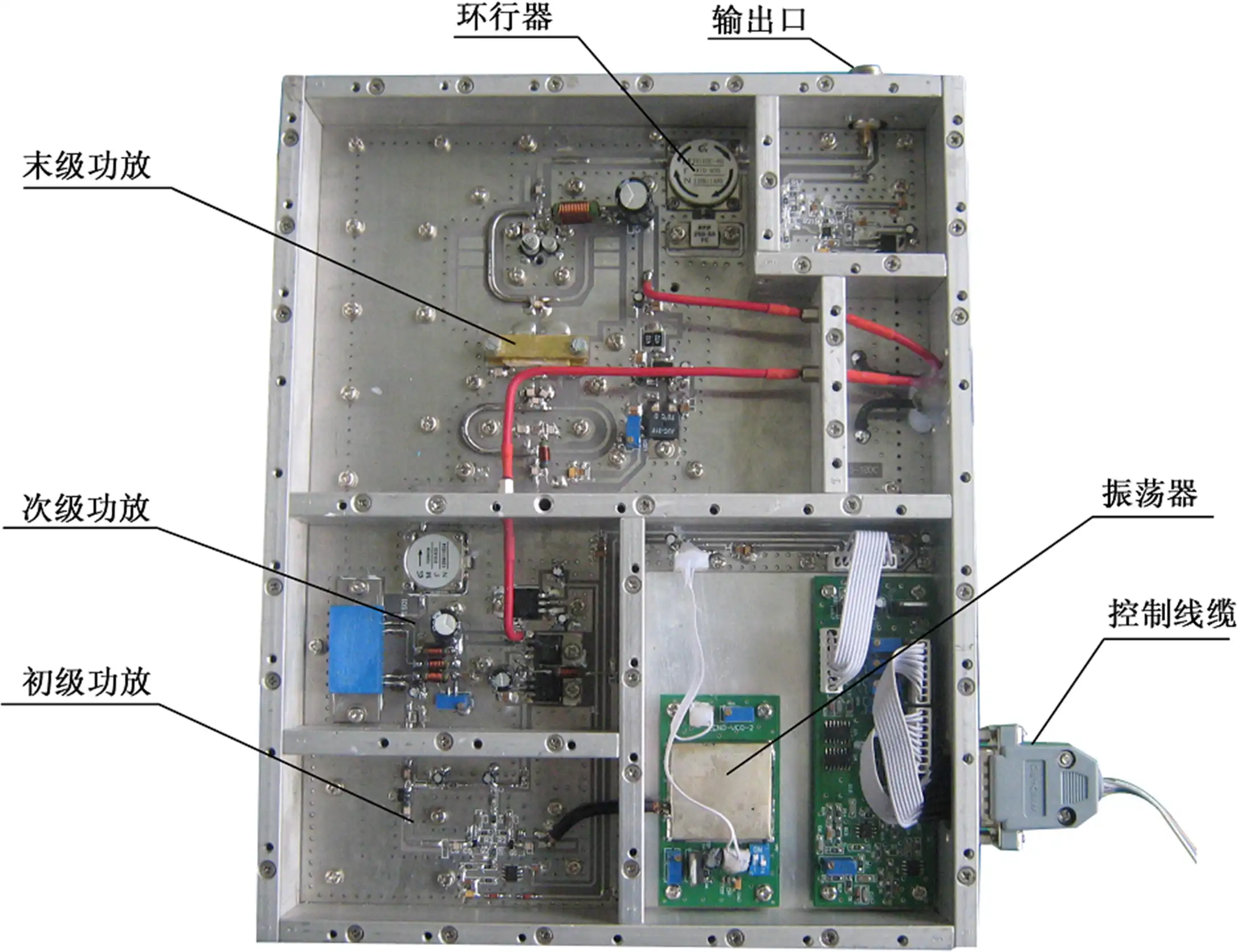 微波消融设备注册审查相关固态微波源结构示意图